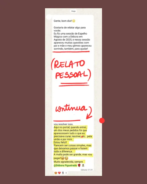 Depoimento 05 sobre consciências — Portal Chamas Gêmeas